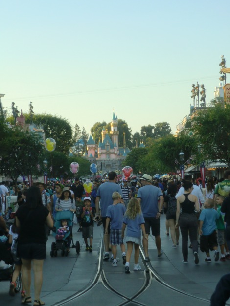 Scary crowds on Main Street...